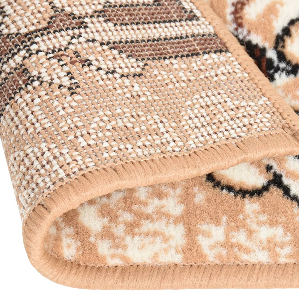 Tappeto Lungo in BCF Beige 100x350 cm