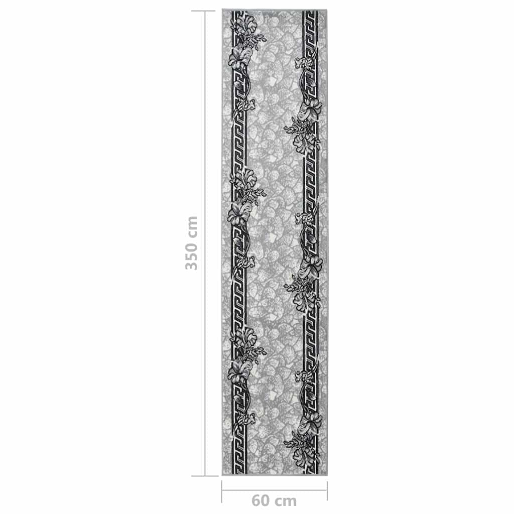 Tappeto Lungo in BCF Grigio 60x350 cm