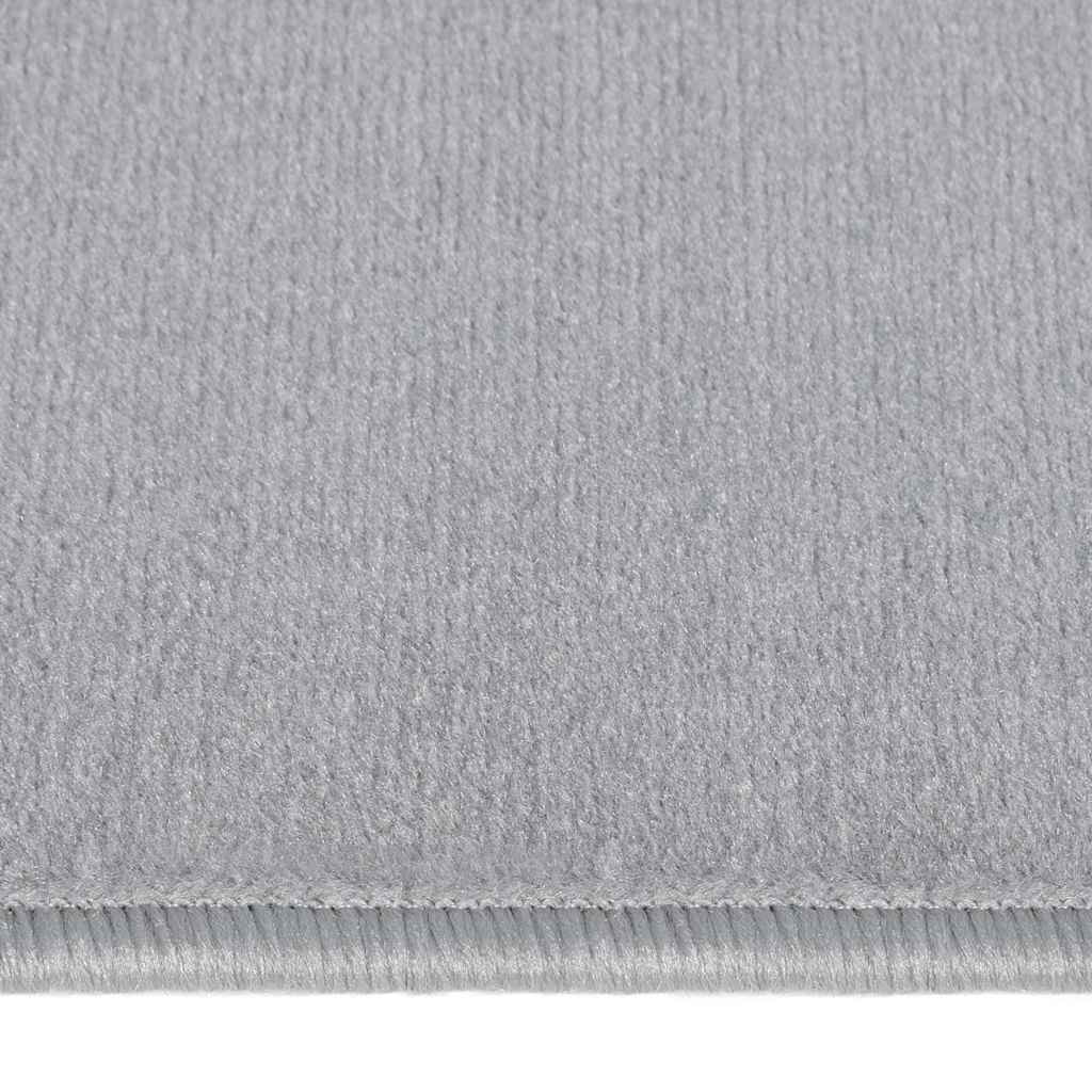 Tappeto Lungo in BCF Grigio 60x200 cm