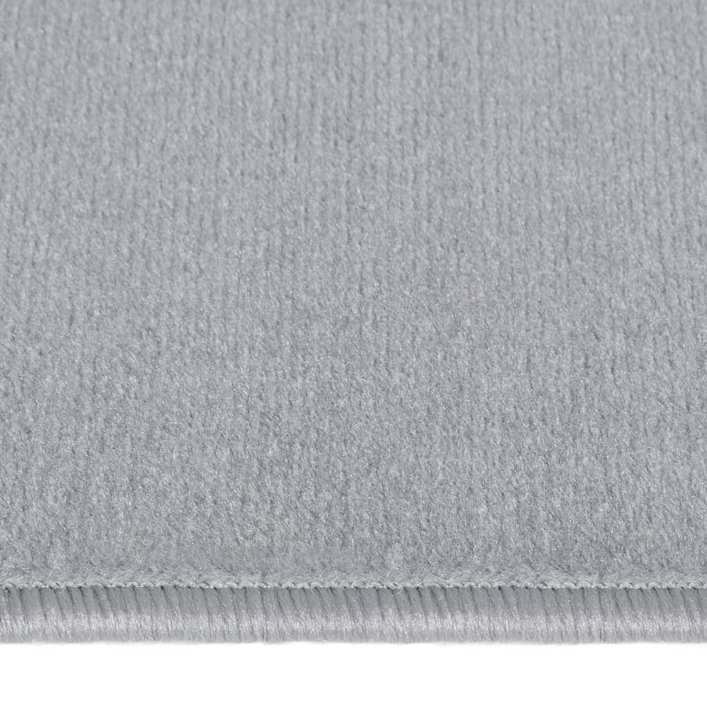 Tappeto Lungo in BCF Grigio 100x150 cm