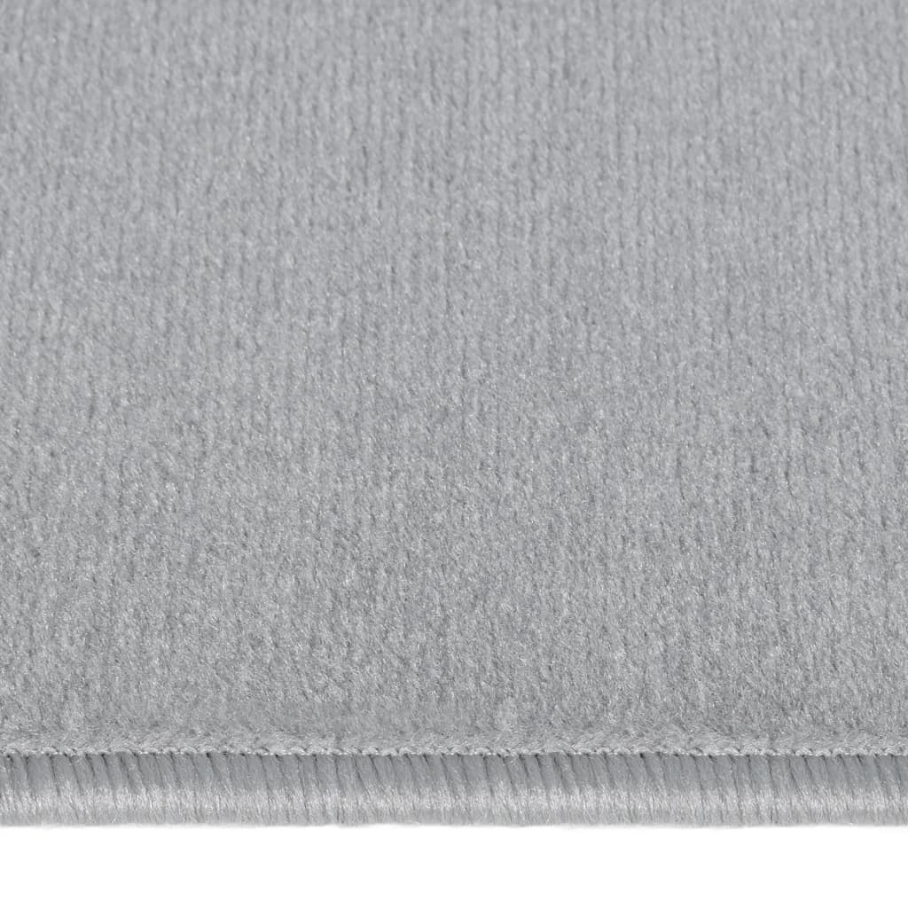 Tappeto Lungo in BCF Grigio 100x250 cm