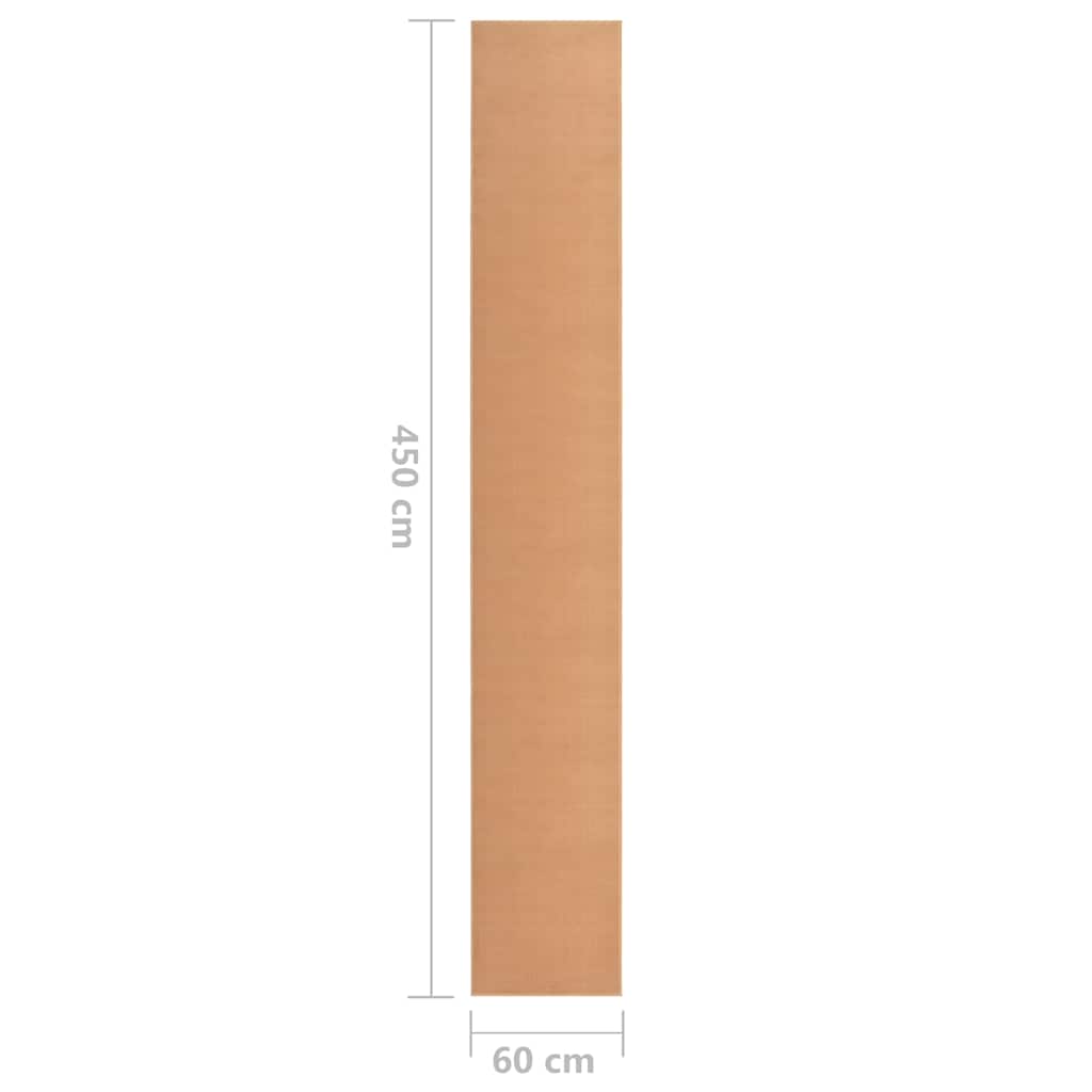 Tappeto Lungo in BCF Beige 60x450 cm