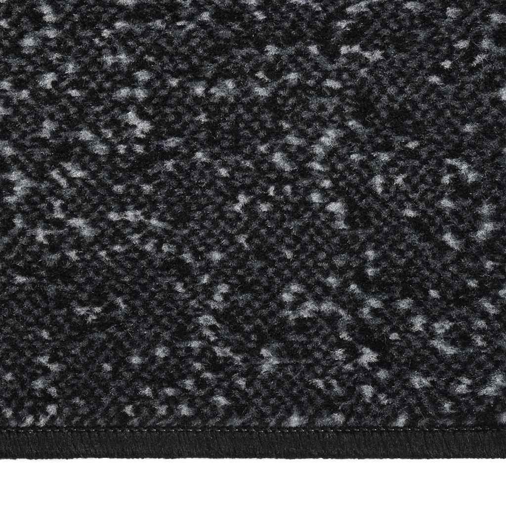 Tappeto Lungo in BCF Antracite 80x500 cm