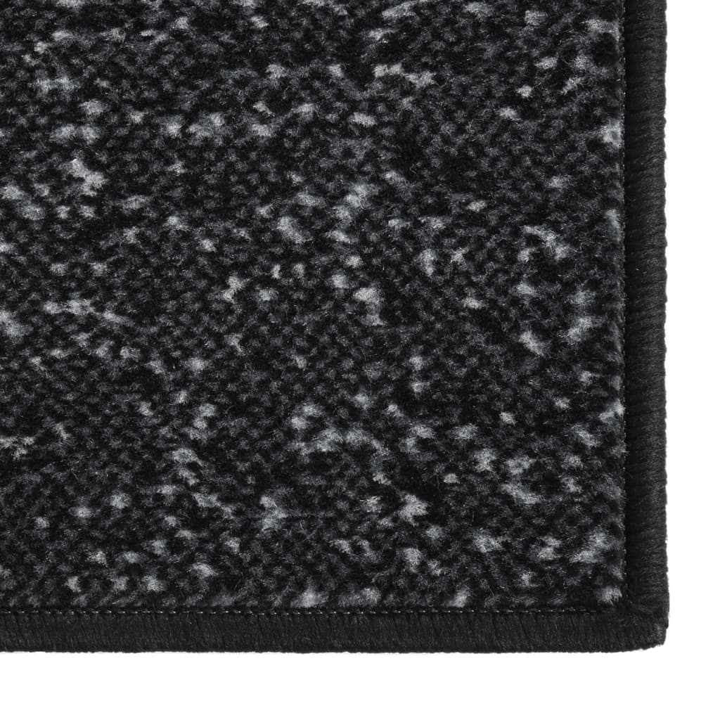 Tappeto Lungo in BCF Antracite 100x350 cm