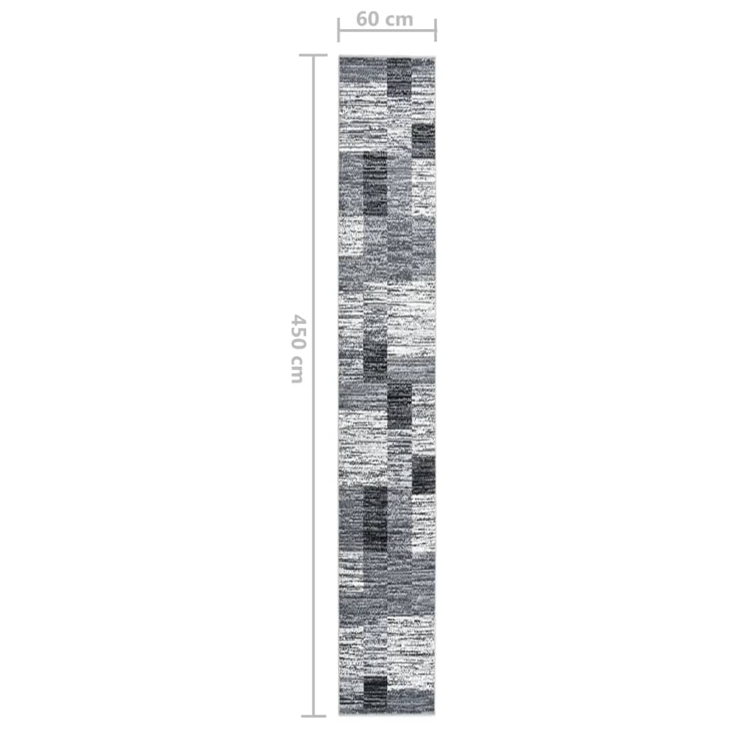 Tappeto Lungo in BCF Grigio 60x450 cm