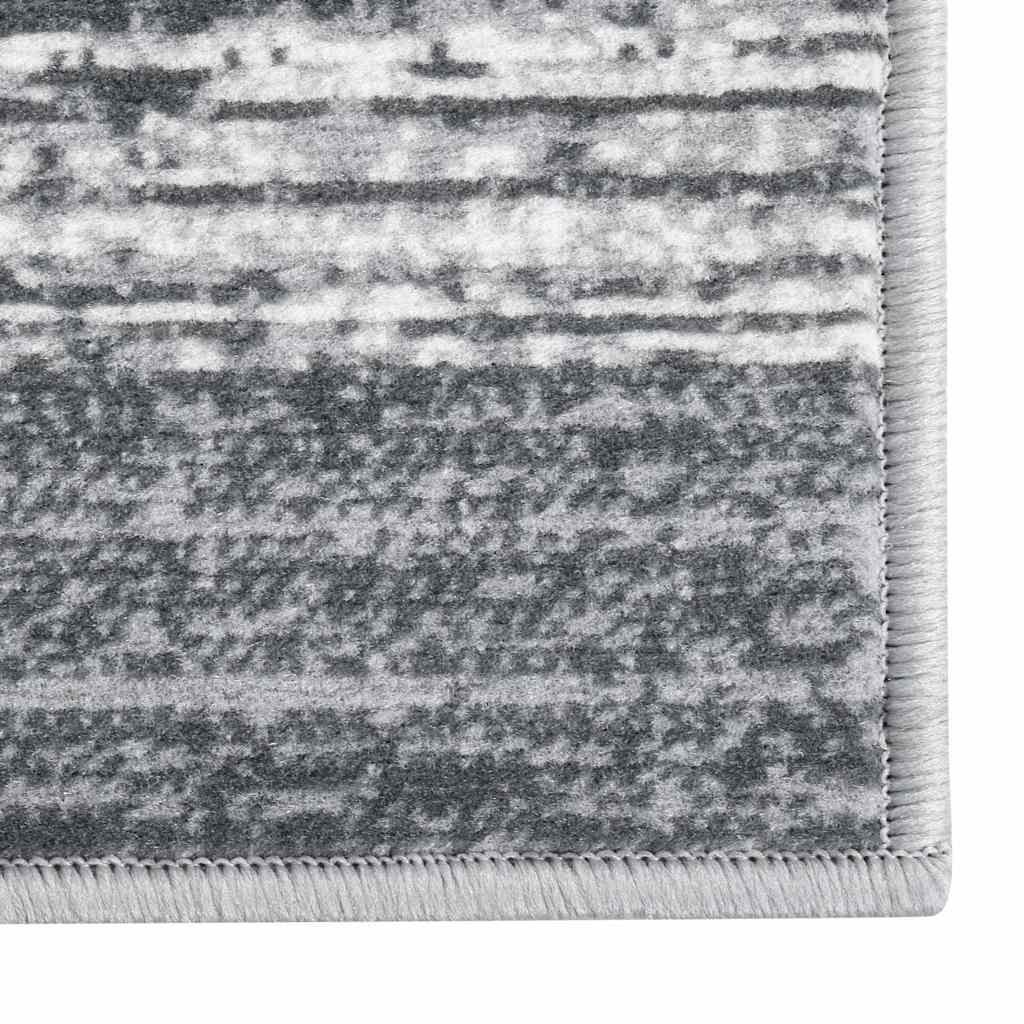 Tappeto Lungo in BCF Grigio 80x350 cm