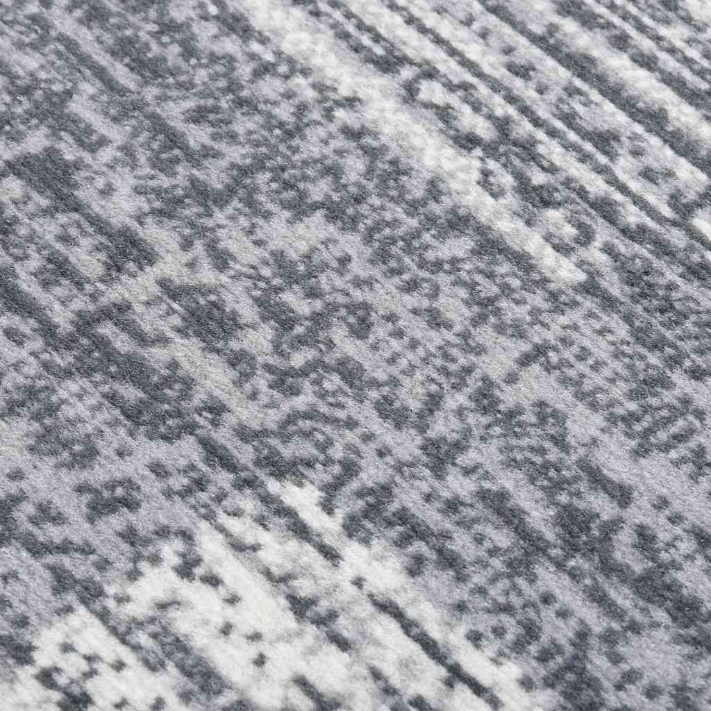 Tappeto Lungo in BCF Grigio 80x350 cm