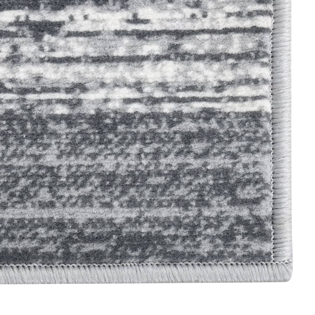 Tappeto Lungo in BCF Grigio 80x400 cm