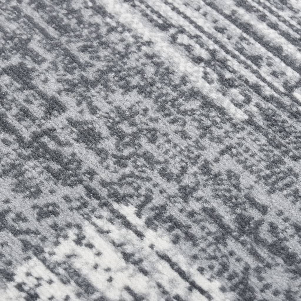 Tappeto Lungo in BCF Grigio 80x400 cm