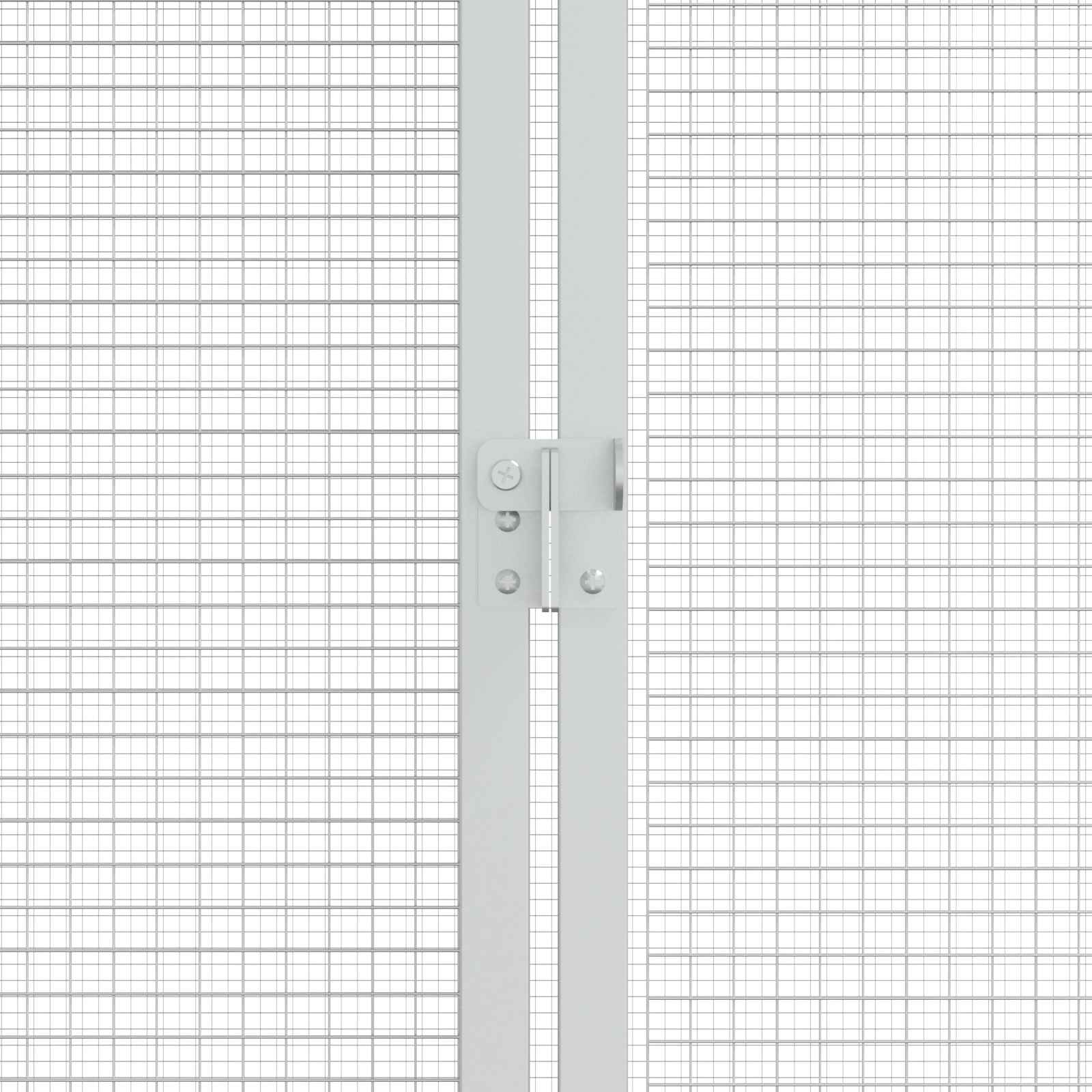 Gabbia per uccelli Antracite 422 x 103 x 142 cm Acciaio zincato