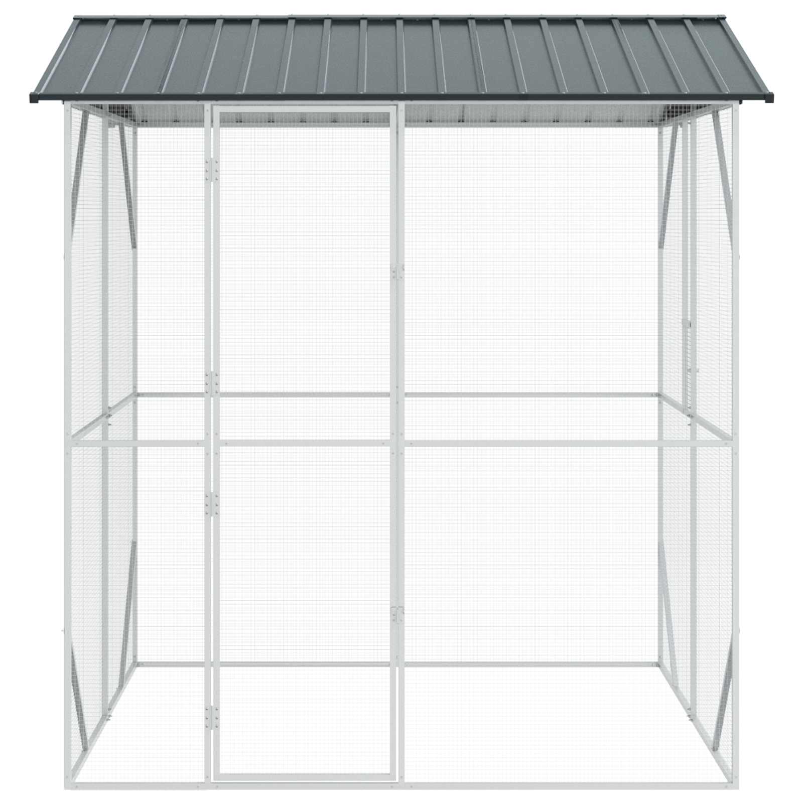 Gabbia per uccelli Antracite 215 x 208 x 247 cm