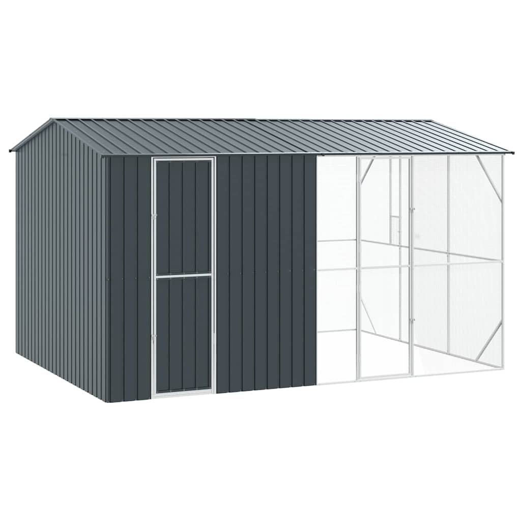 Gabbia per uccelli Antracite 430 x 310 x 247 cm Acciaio zincato