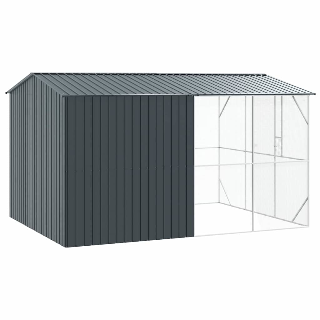Gabbia per uccelli Antracite 430 x 310 x 247 cm Acciaio zincato