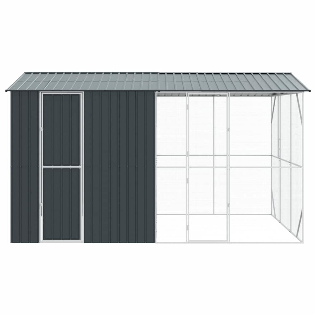 Gabbia per uccelli Antracite 430 x 310 x 247 cm Acciaio zincato