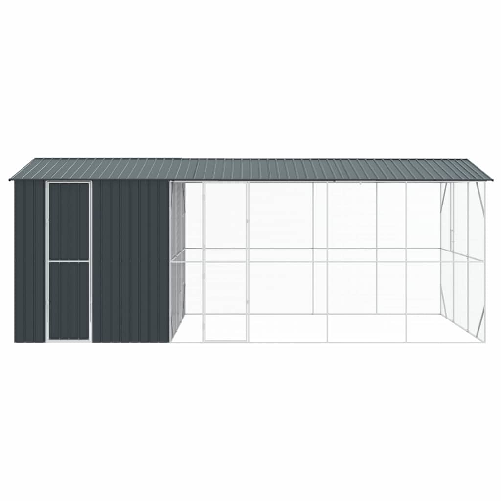 Gabbia per uccelli Antracite 645 x 310 x 247 cm Acciaio zincato
