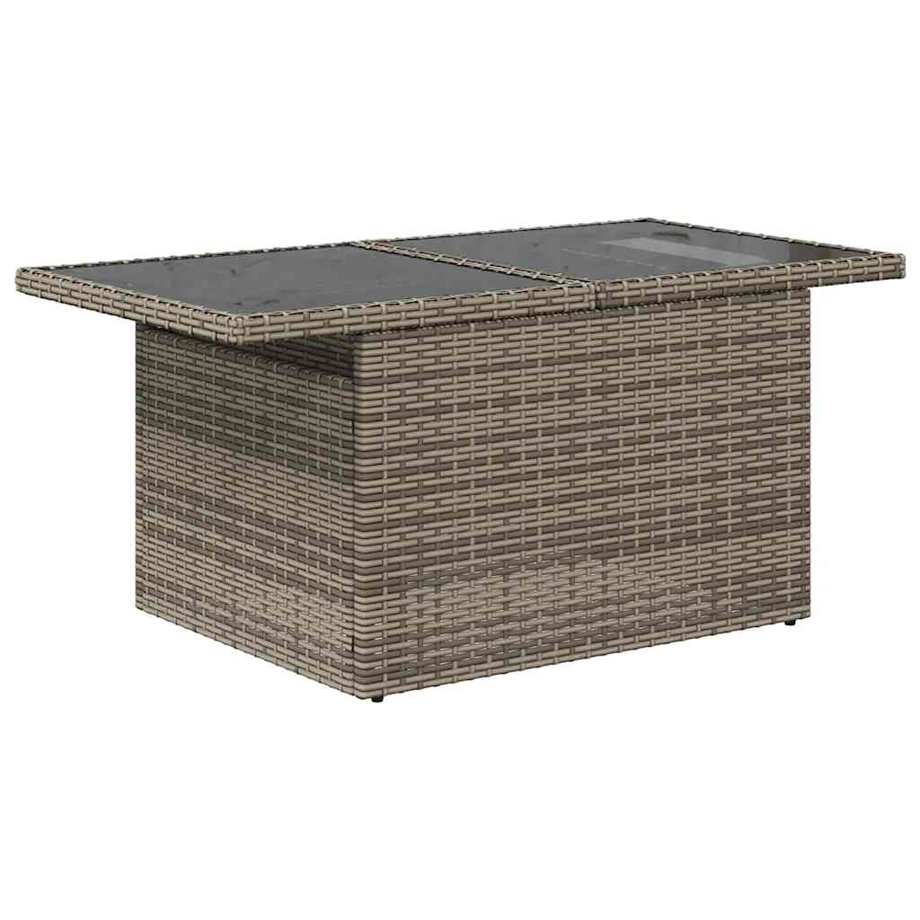 Set Divano da Giardino 6 pz con Cuscini Grigio