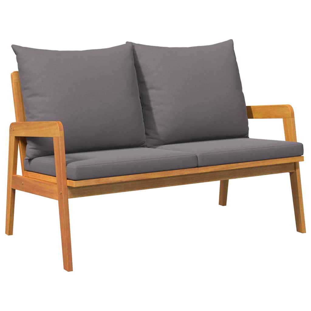 Set bistrot 4 pz Marrone Legno di Acacia Massello
