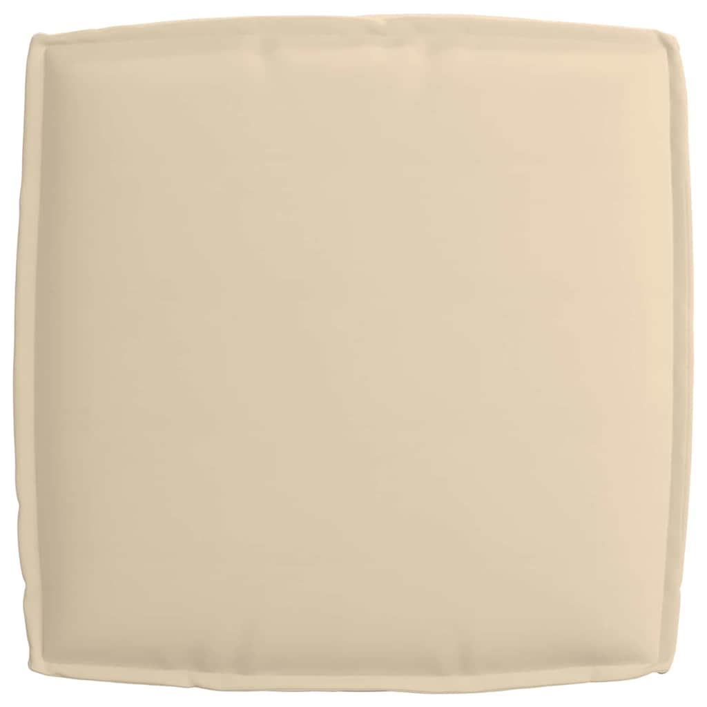 Set di Cuscini per Pallet Tessuto Oxford Beige 60 x 60 x 52 cm