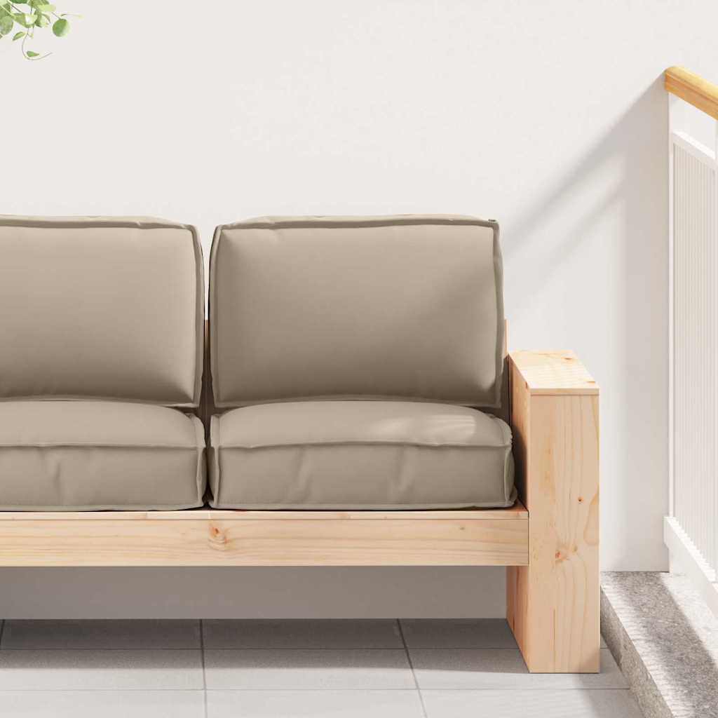 Set di Cuscini per Pallet Tessuto Oxford Talpa 60 x 60 x 52 cm