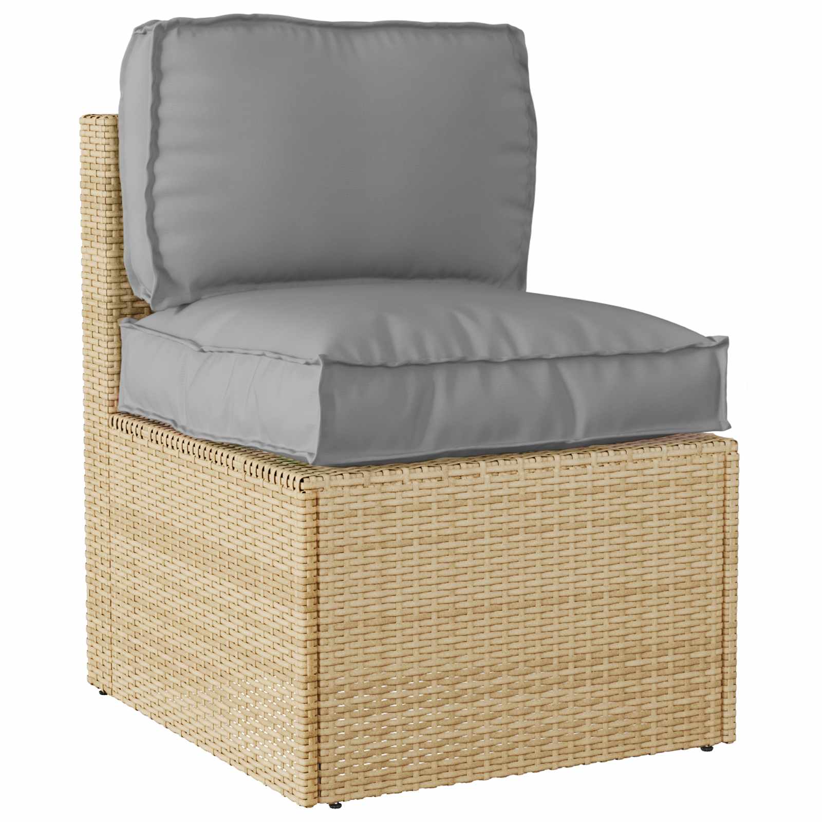 Set di Cuscini per Pallet Tessuto Oxford Grigio 70 x 70 x 12 cm