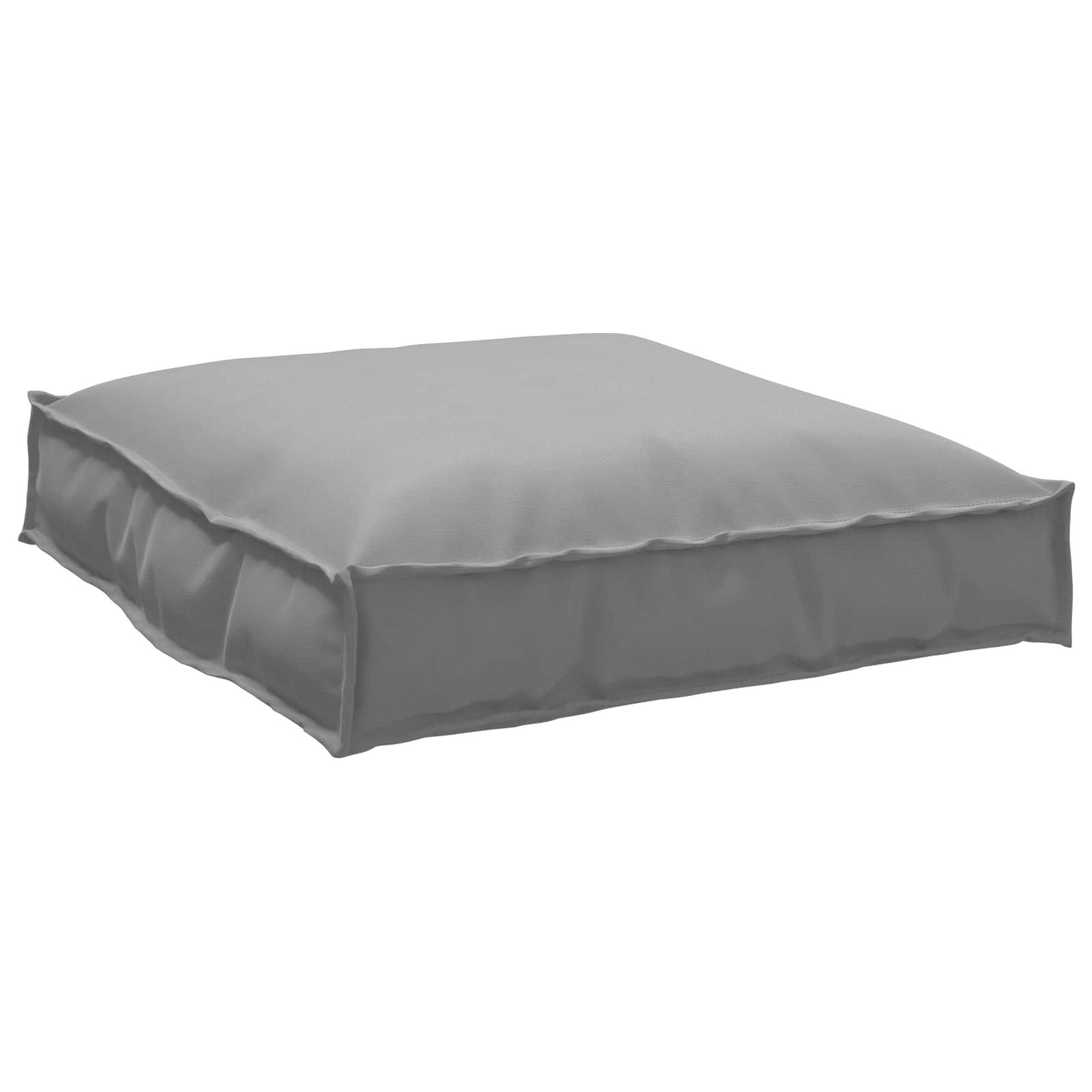 Set di Cuscini per Pallet Tessuto Oxford Grigio 70 x 70 x 12 cm