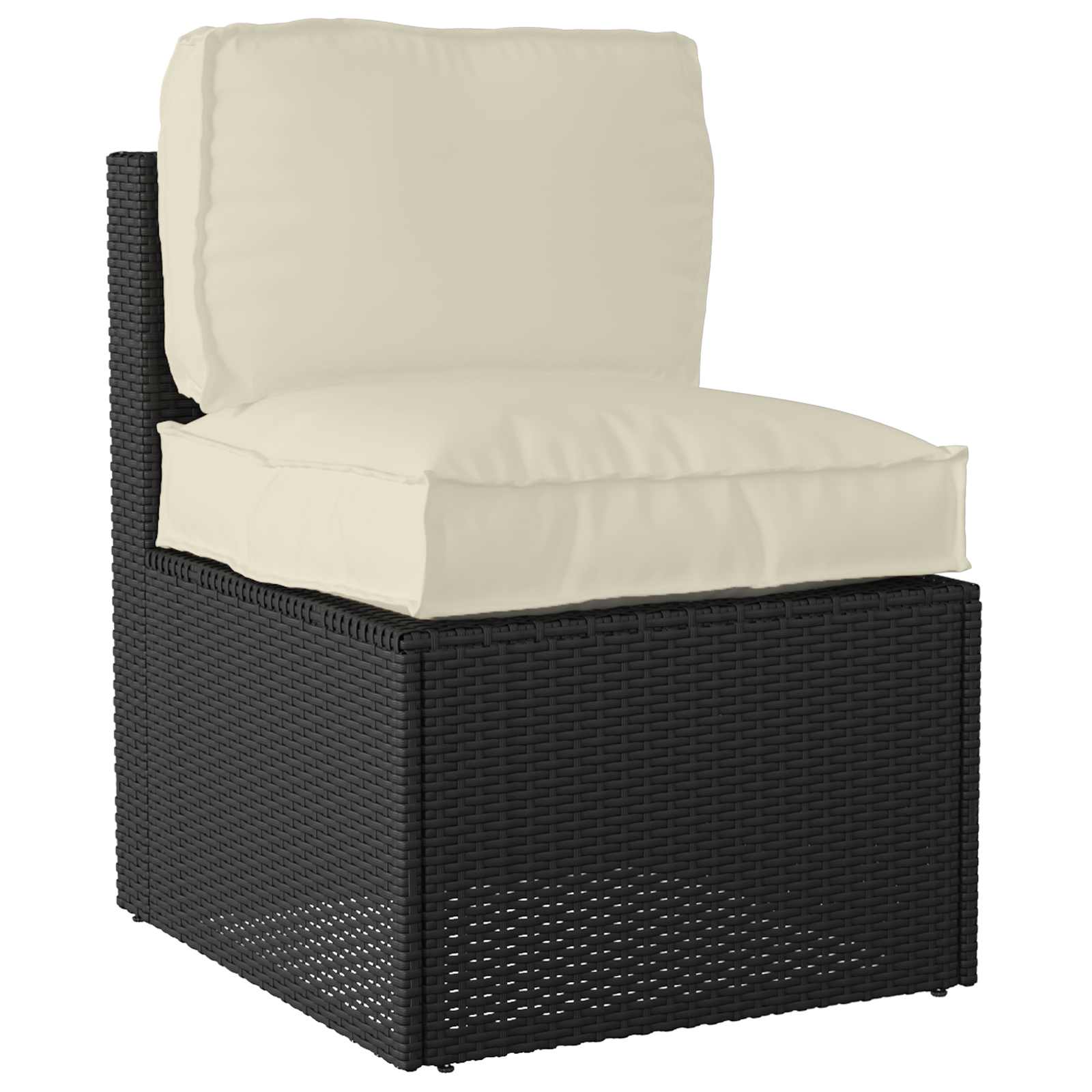 Set di Cuscini per Pallet Tessuto Oxford Crema 70 x 70 x 12 cm