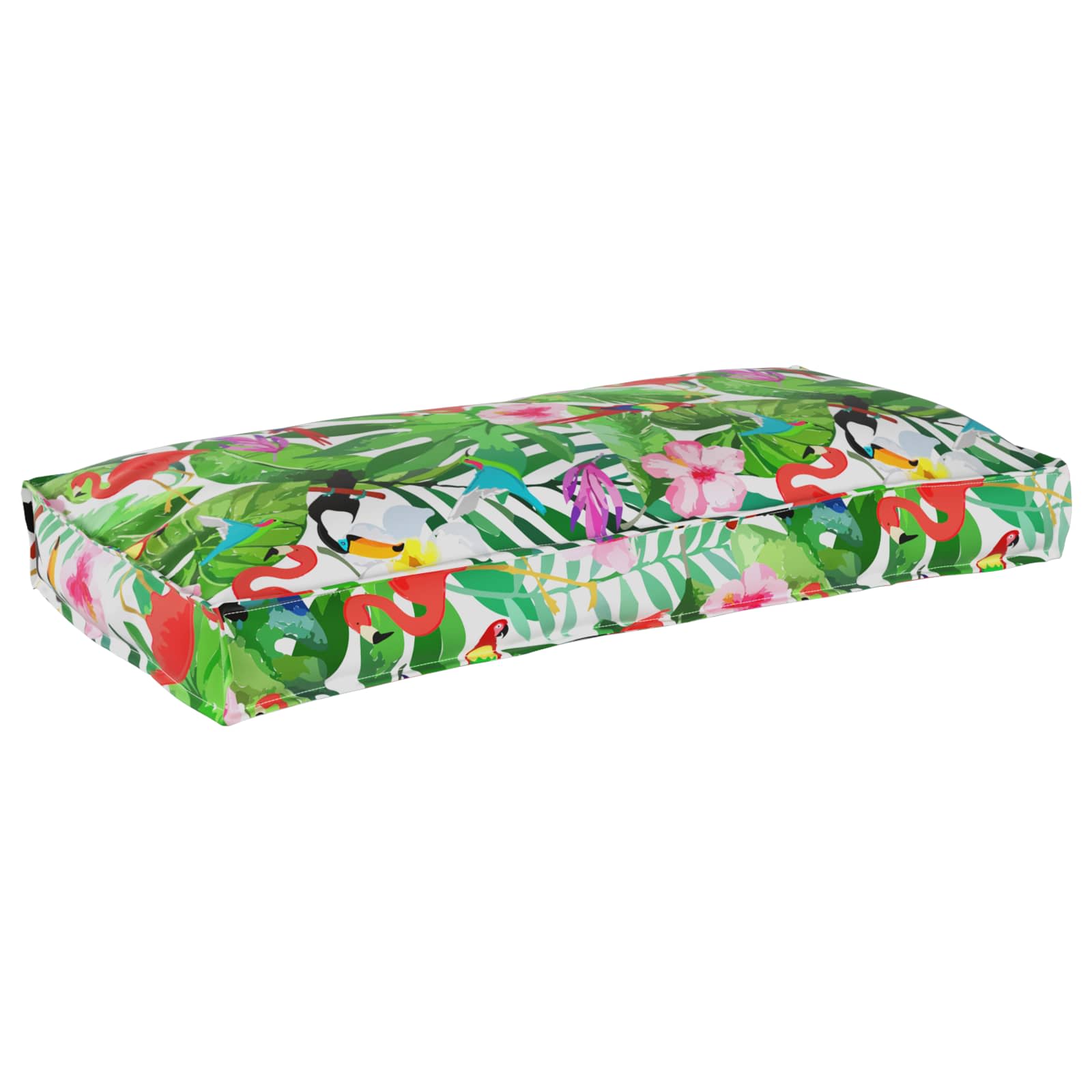 Set di Cuscini per Pallet Tessuto Oxford Crema 80 x 80 x 52 cm