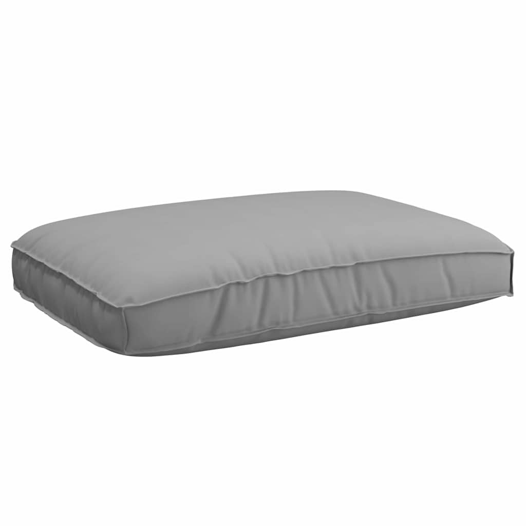 Set di Cuscini per Pallet Tessuto Oxford Grigio
