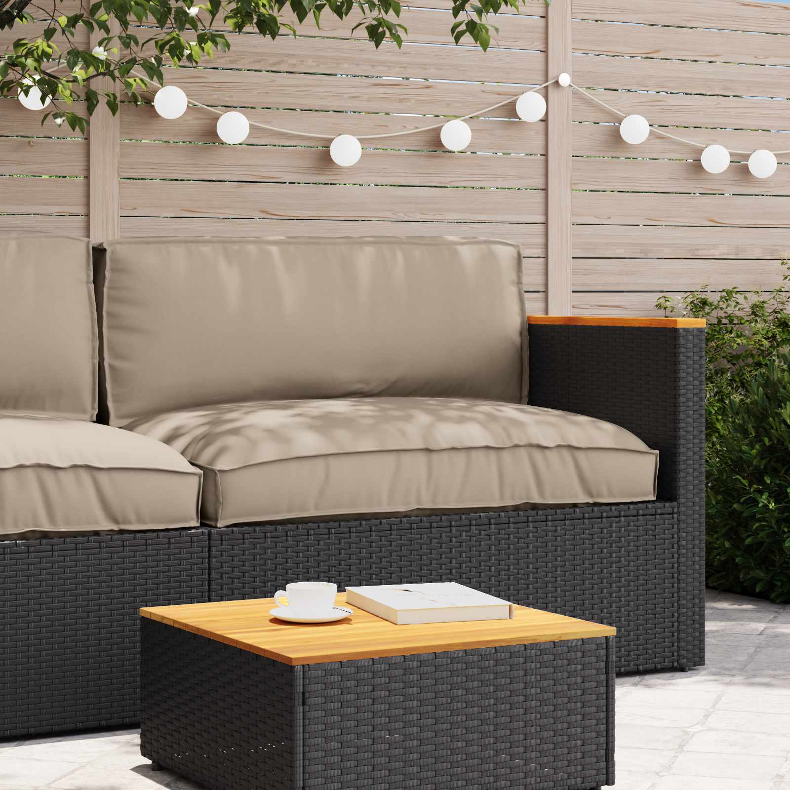 Set di Cuscini per Pallet Tessuto Oxford Talpa 80 x 80 x 52 cm