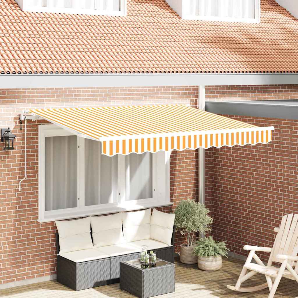 Tenda retrattile Giallo 250 x 200 cm Tessuto