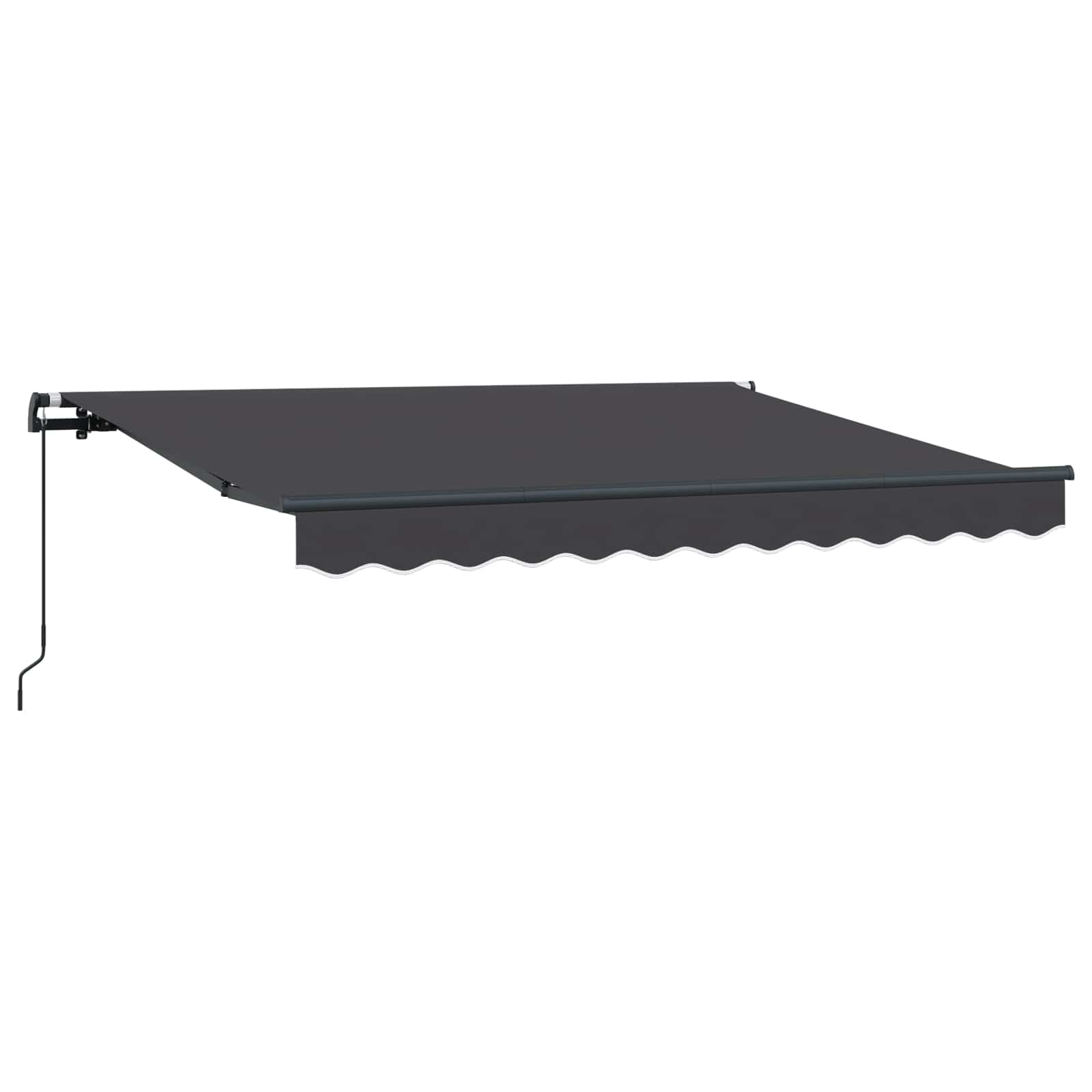 Tenda retrattile Antracite 250 x 200 cm Tessuto