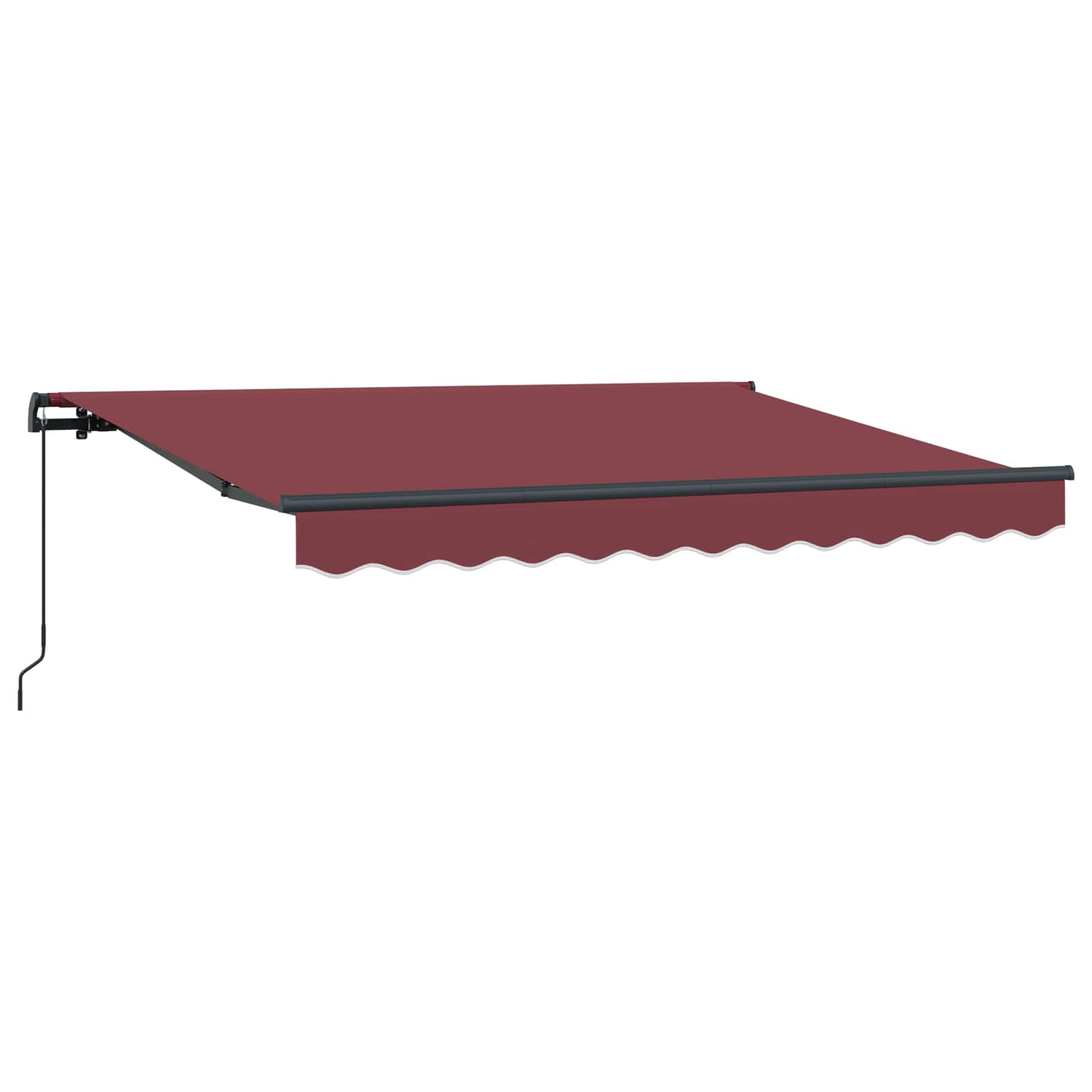 Tenda retrattile Borgogna 250 x 200 cm Tessuto
