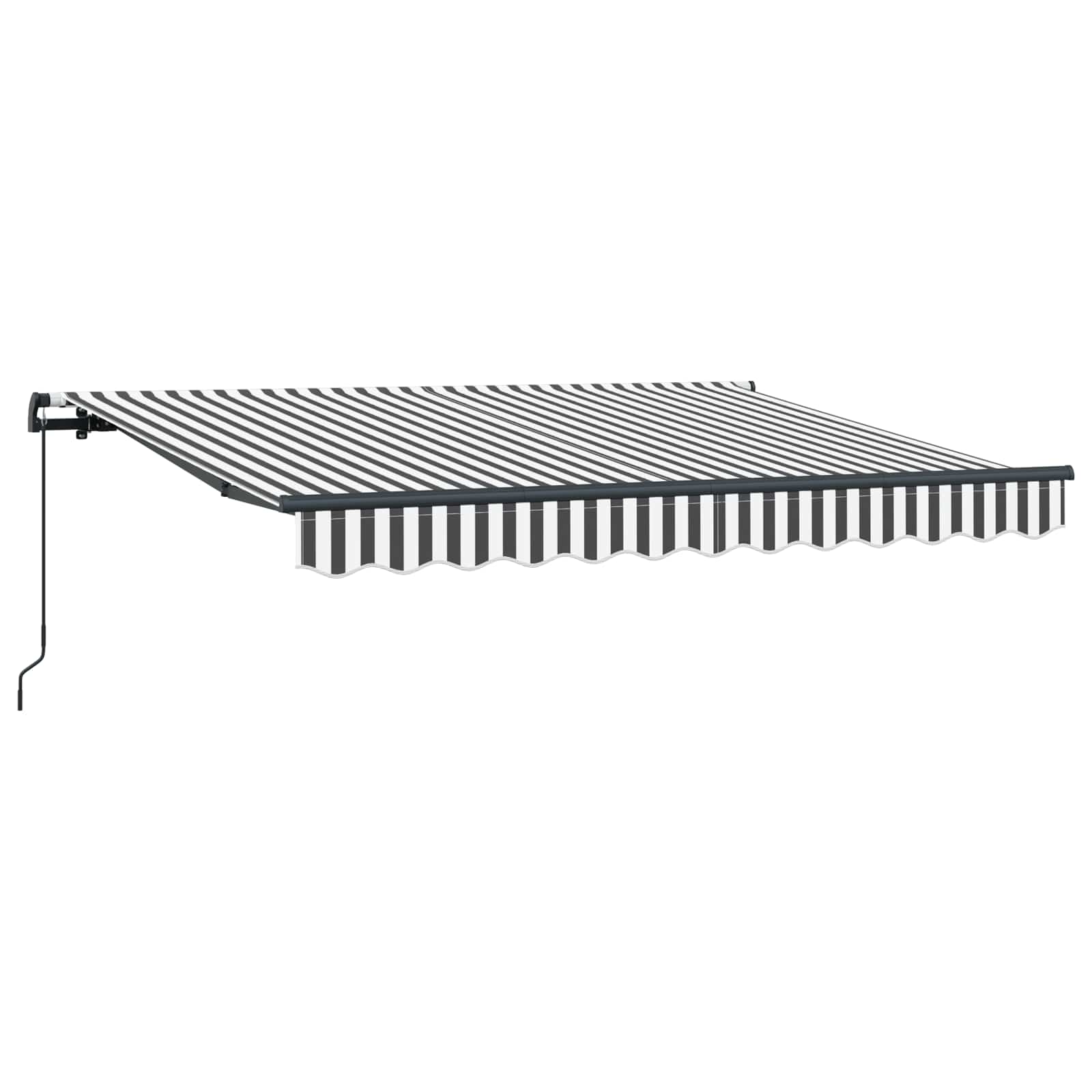 Tenda retrattile Antracite 250 x 200 cm Tessuto