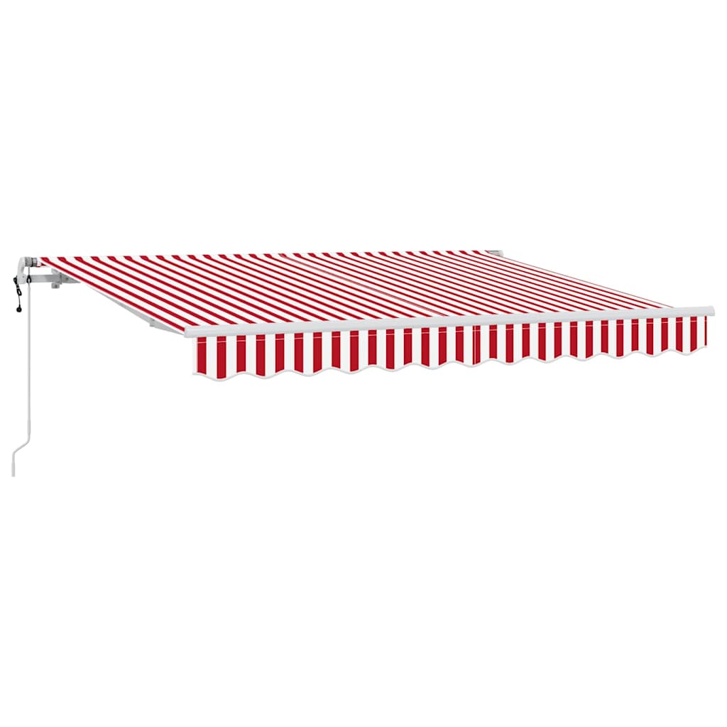 Tenda retrattile Rosso 250 x 200 cm Tessuto