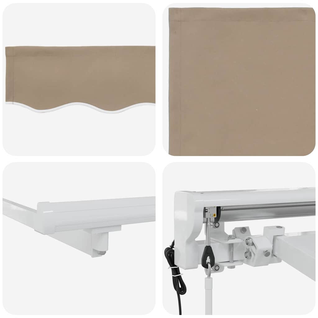 Struttura della tenda Beige 250 x 200 cm