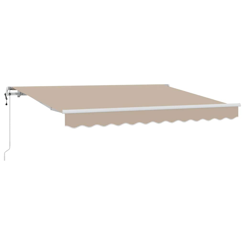 Tenda retrattile Beige 250 x 200 cm Tessuto
