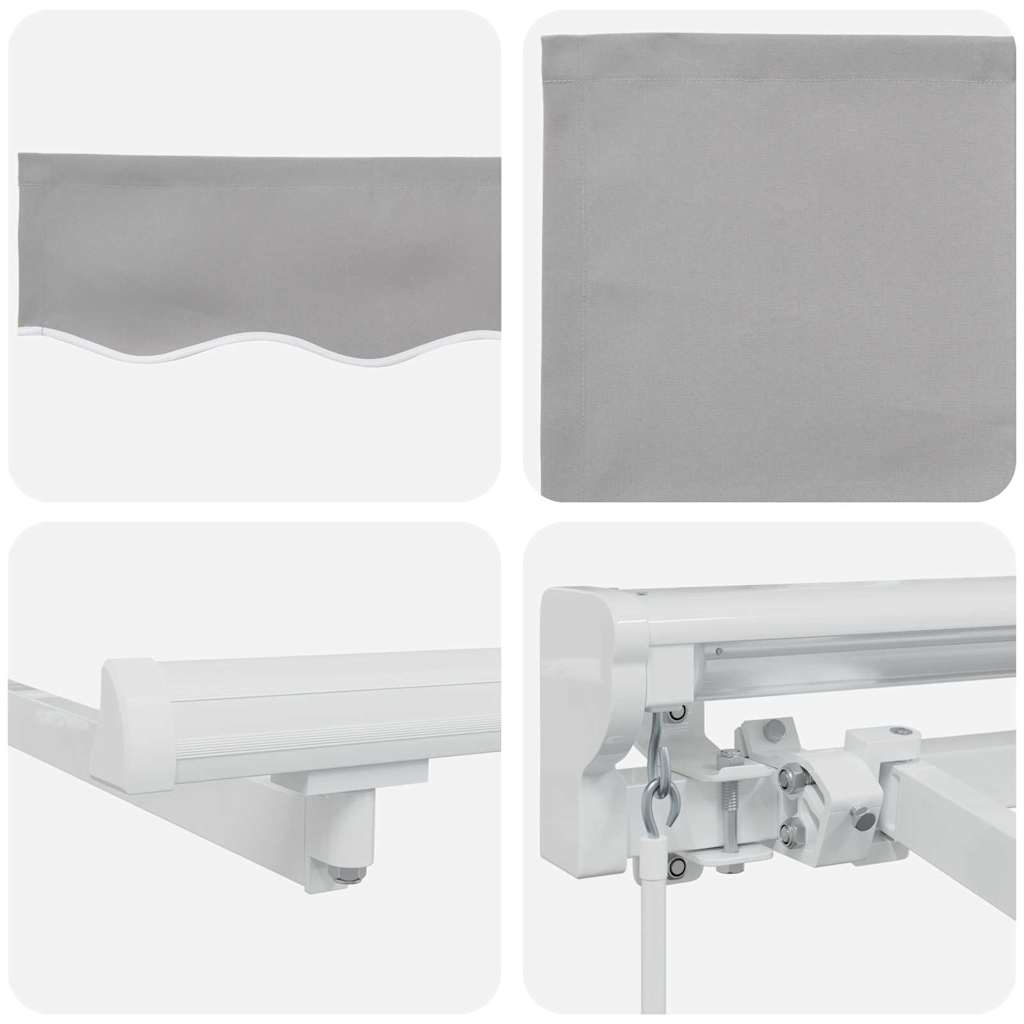 Struttura della tenda Grigio Chiaro 250 x 200 cm