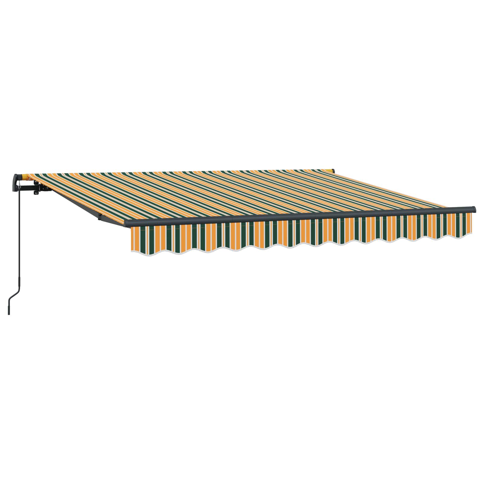Tenda retrattile Verde 250 x 200 cm Tessuto