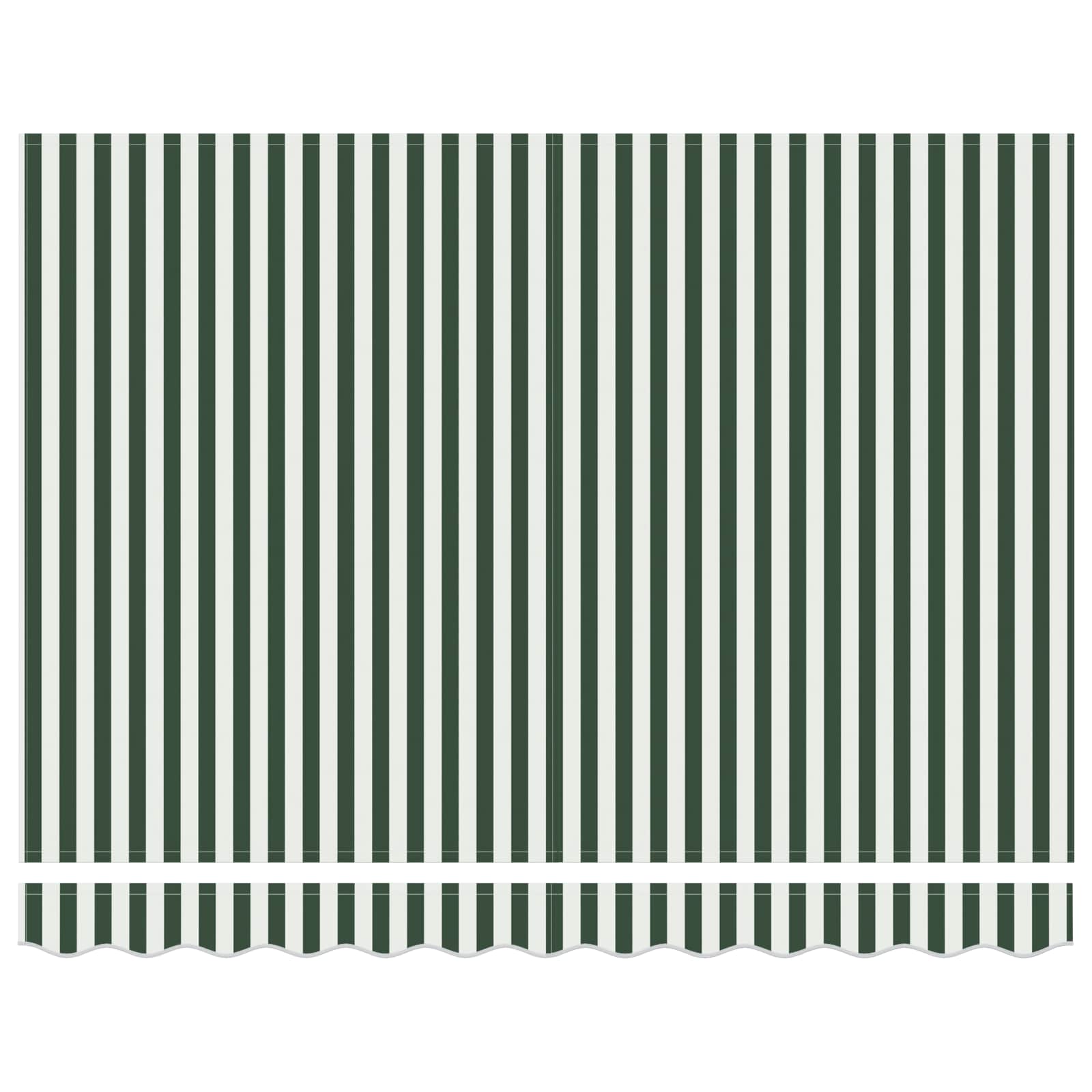 Tenda retrattile Verde 250 x 200 cm Tessuto
