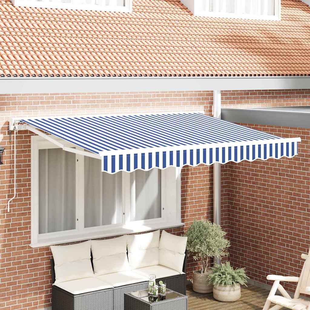 Struttura della tenda Blu e Bianco 300 x 200 cm