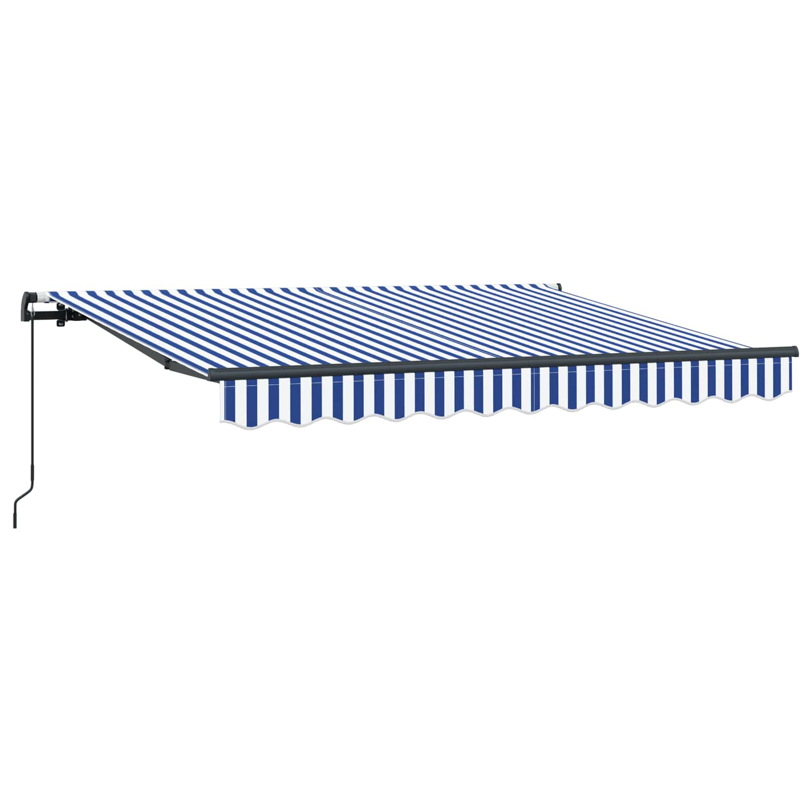 Tenda retrattile Blu 300 x 200 cm Tessuto