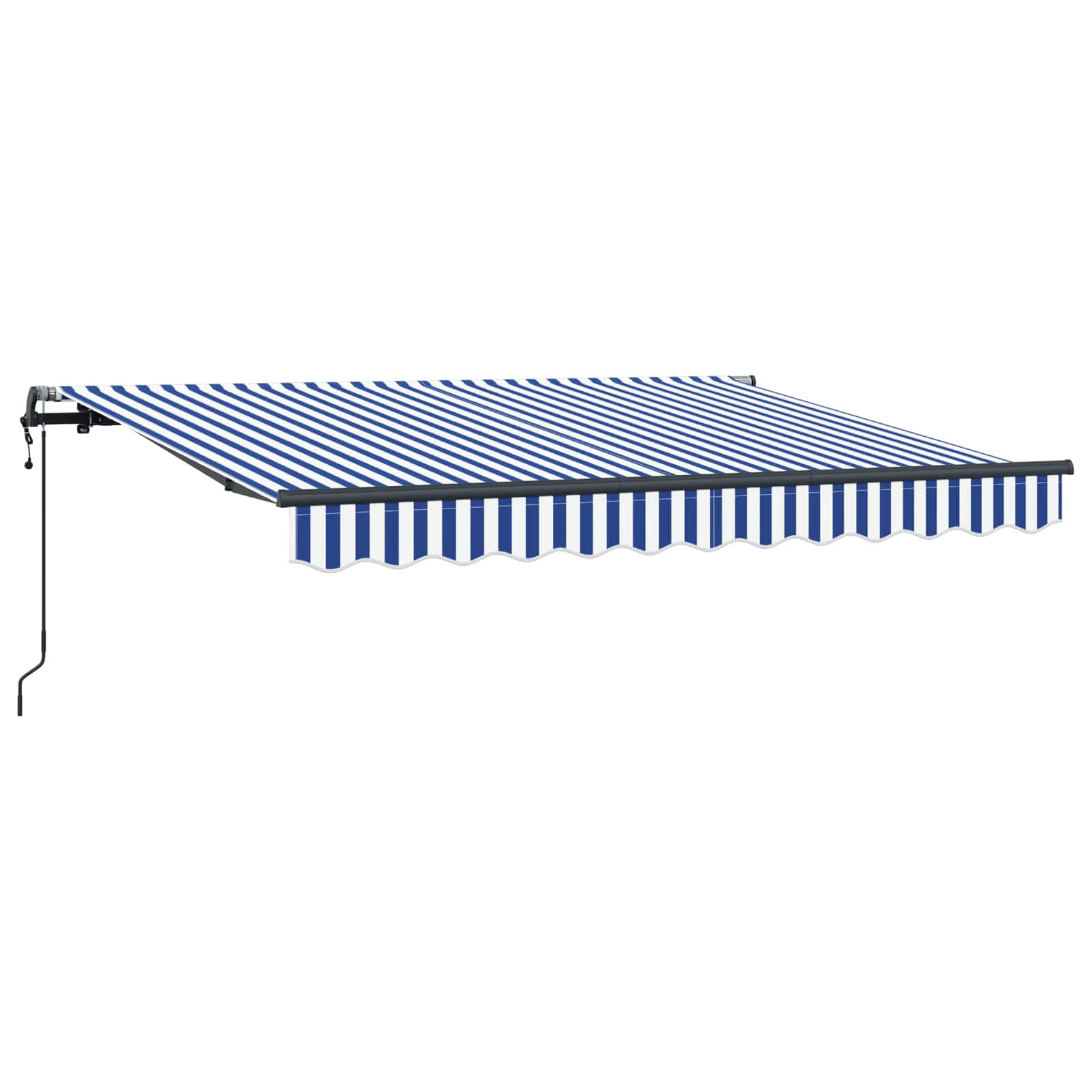Tenda retrattile Blu 300 x 200 cm Tessuto