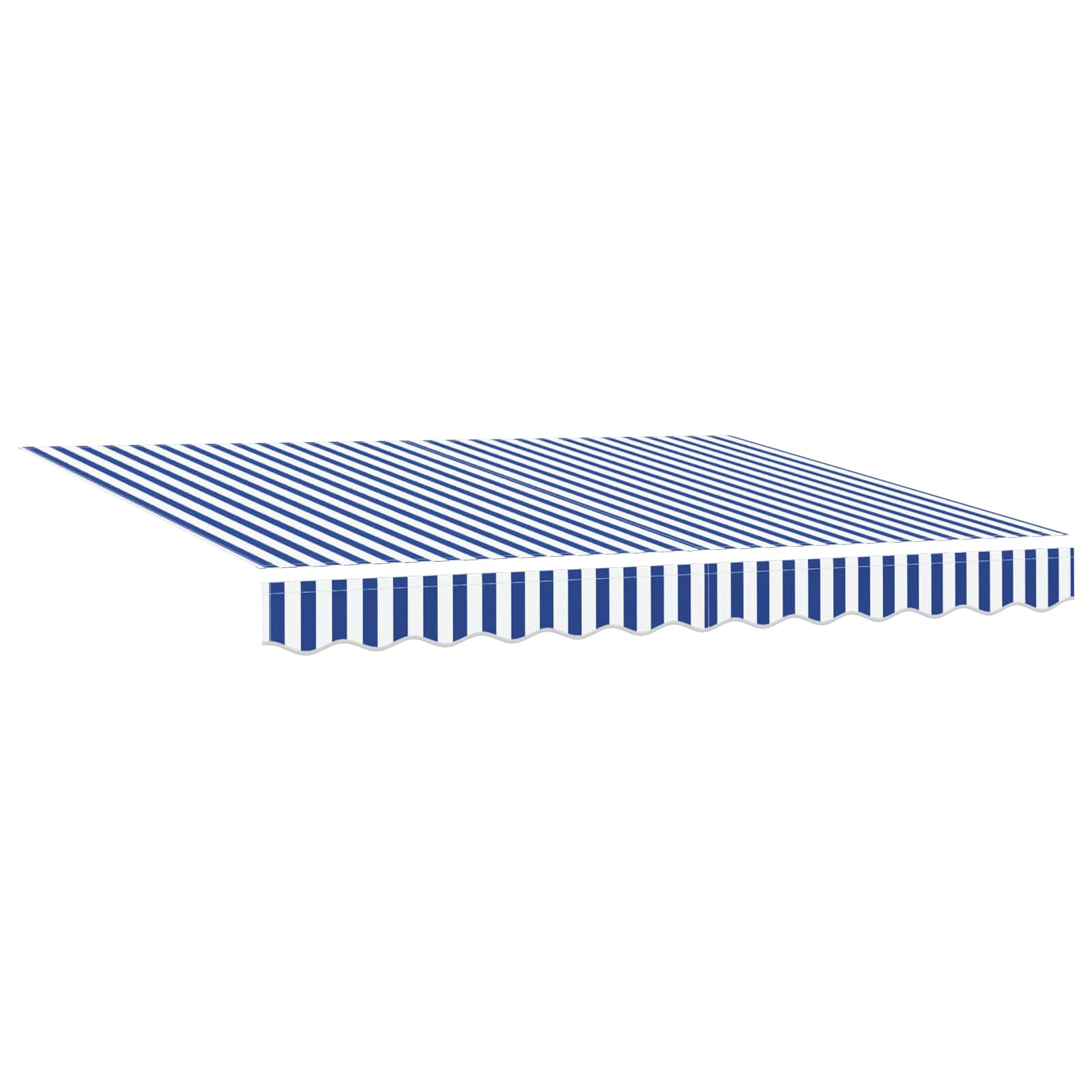 Tenda retrattile Blu 300 x 200 cm Tessuto