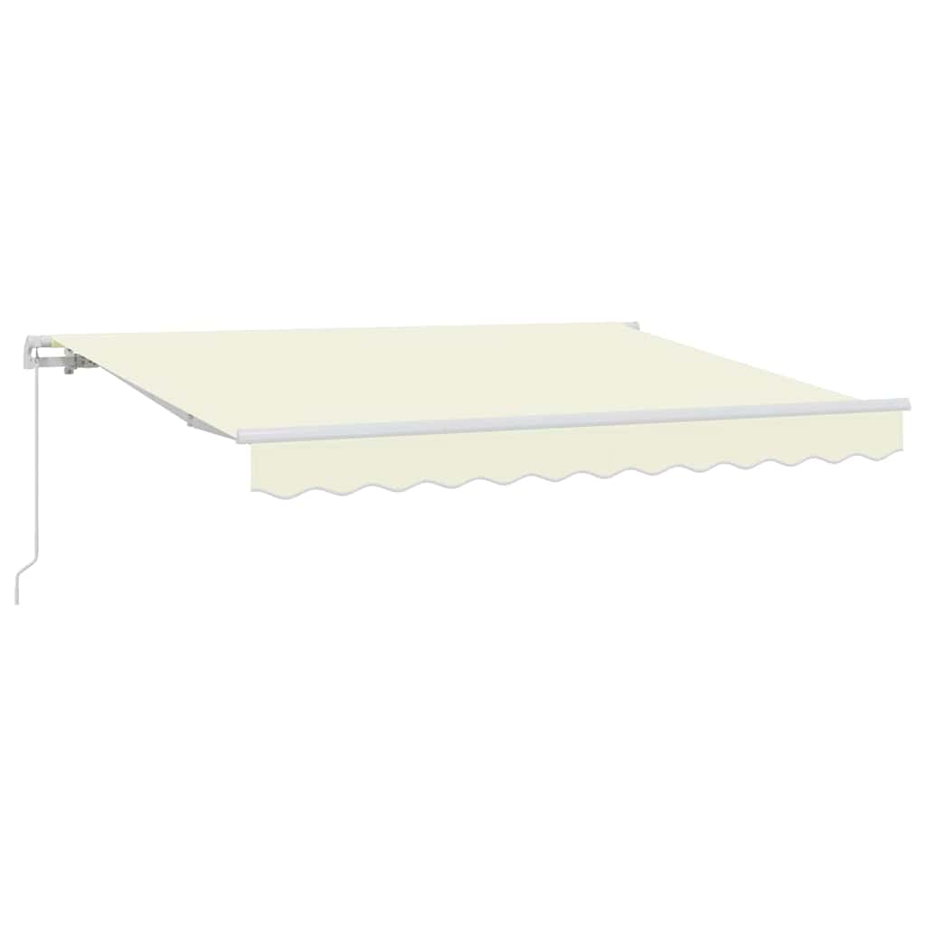 Tenda retrattile Crema 300 x 200 cm Tessuto