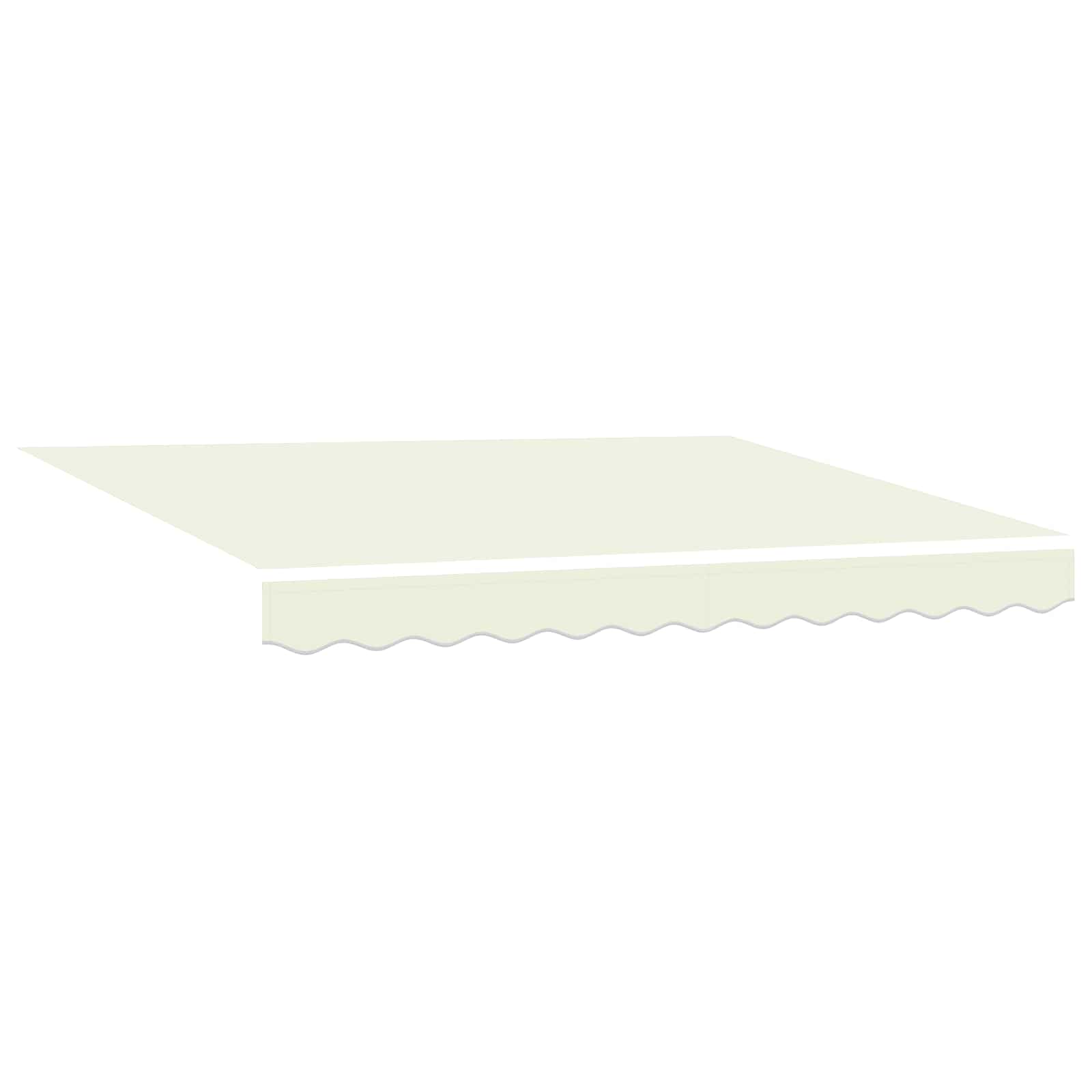 Tenda retrattile Crema 300 x 200 cm Tessuto