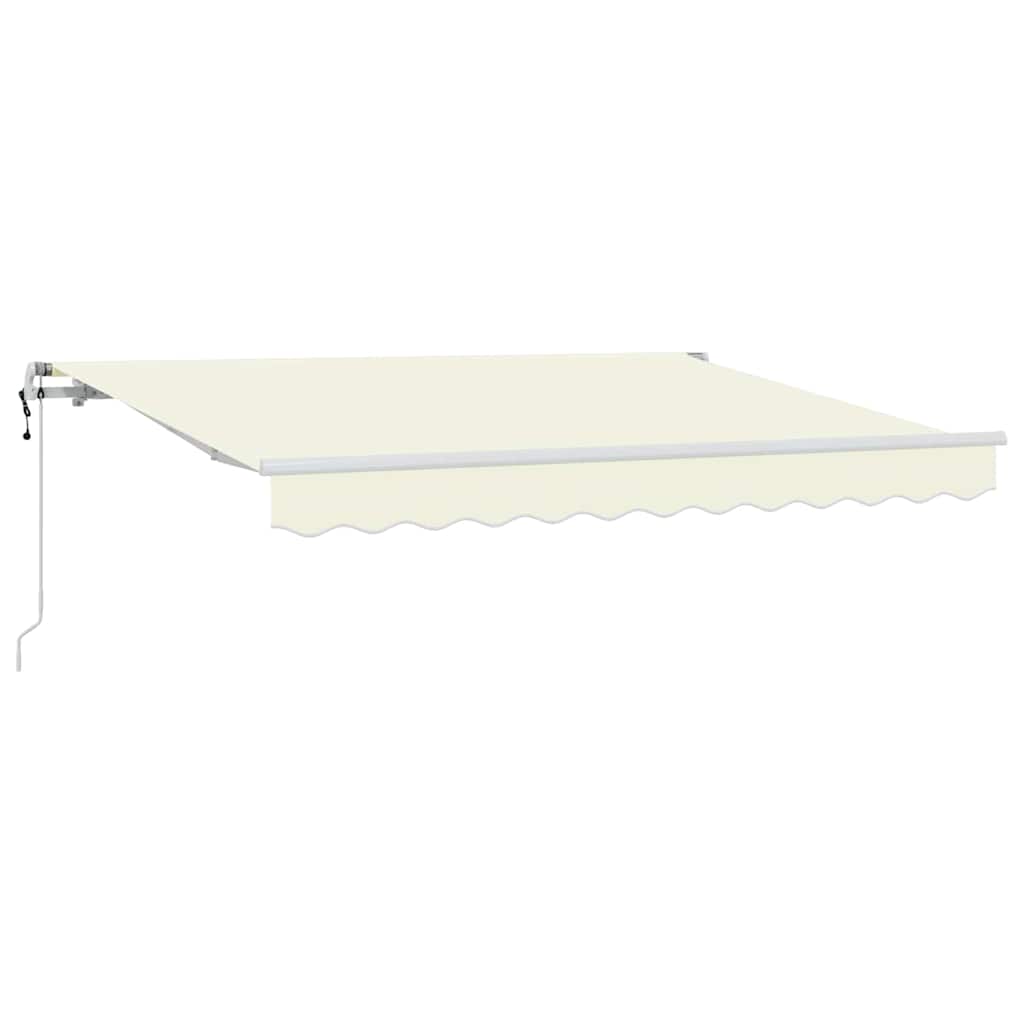Tenda retrattile Crema 300 x 200 cm Tessuto