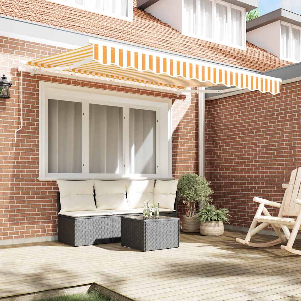 Tenda retrattile Giallo 300 x 200 cm Tessuto