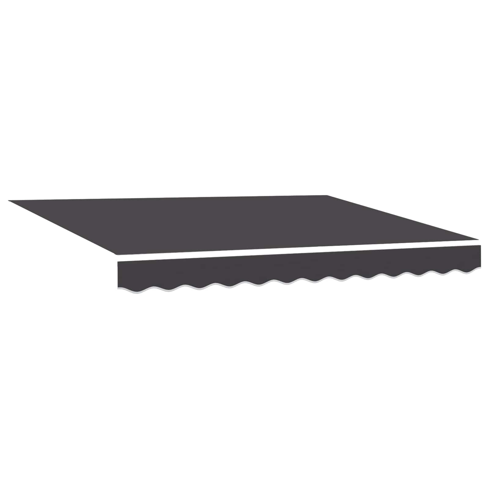 Tenda retrattile Antracite 300 x 200 cm Tessuto