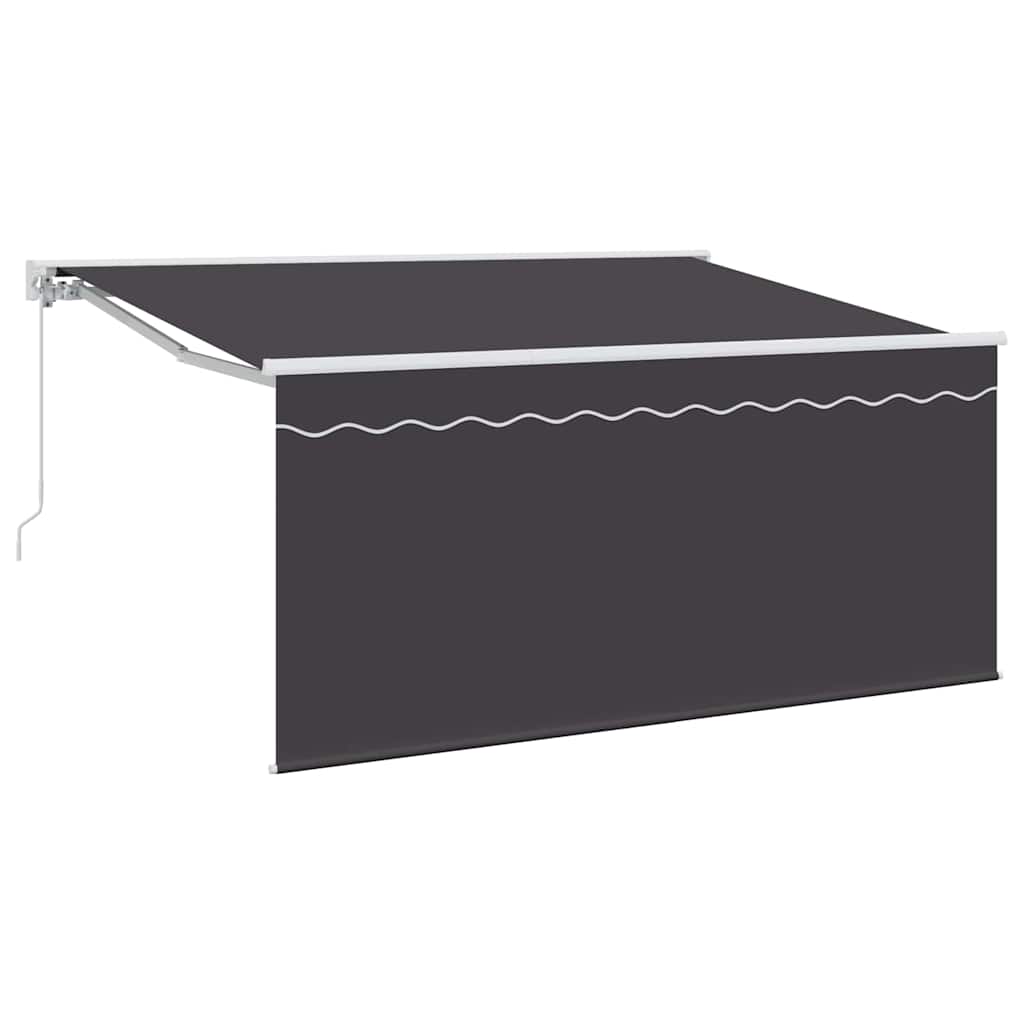 Tenda retrattile Antracite 300 x 200 cm Tessuto