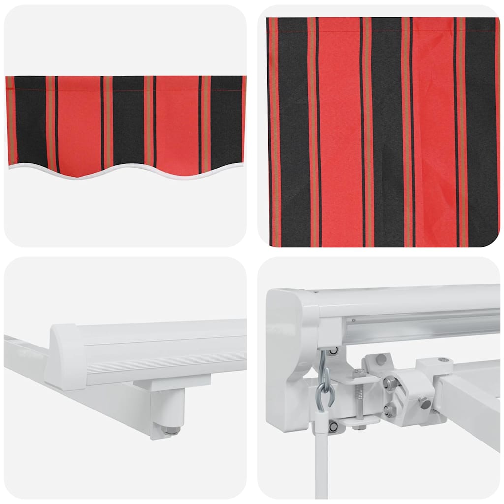 Struttura della tenda Arancione e Nero 300 x 200 cm
